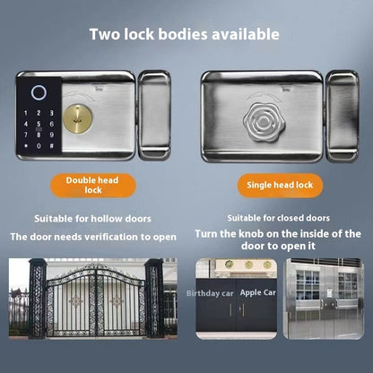 Exterior Electronic Smart Door Fingerprint Lock