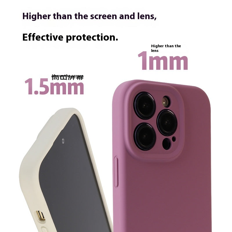 Liquid Silicone Case Drop-resistant Skin-friendly
